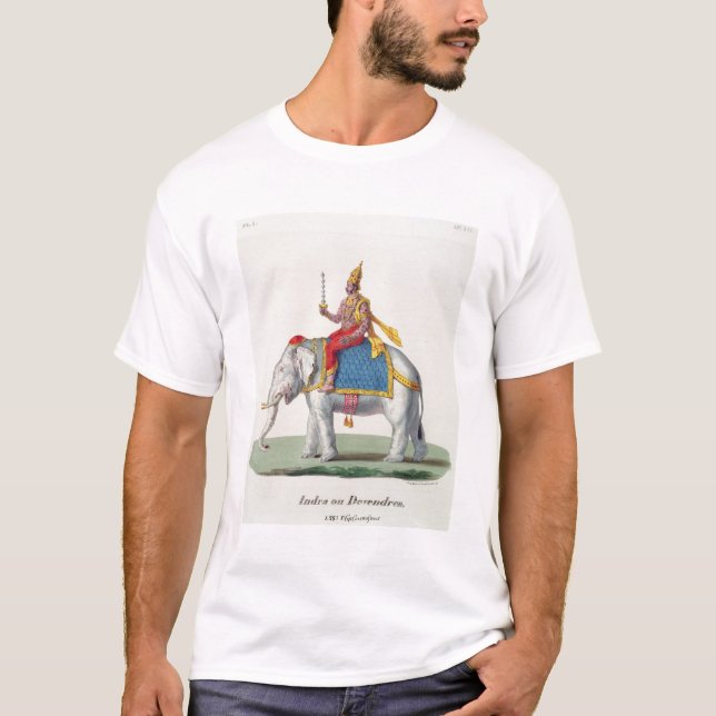 Indra eller Devendra, från "L'Inde francaise…", Tee (Framsida)