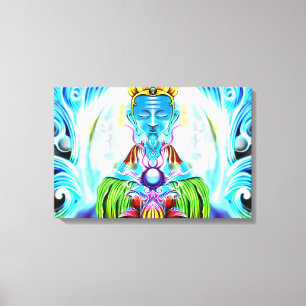 Indra-kanvastryck 24in x 16in canvastryck