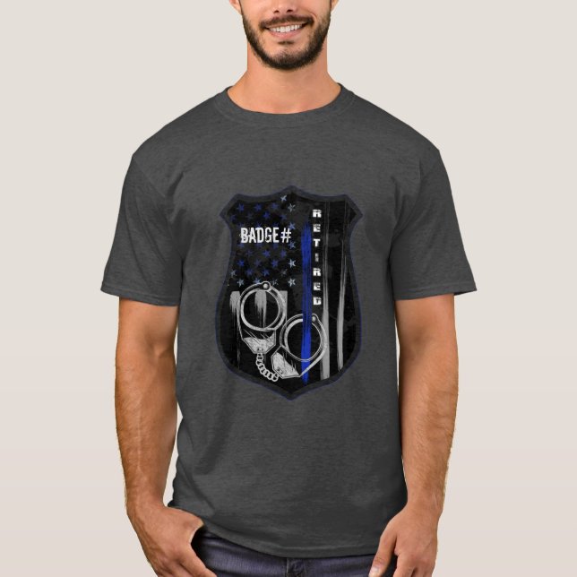 Indraget blåradsbrickor# T-Shirt (Framsida)