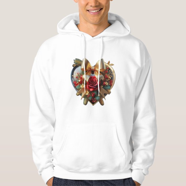 Indulge i söthet: en verklig frestelse 😊 😍 hoodie (Framsida)