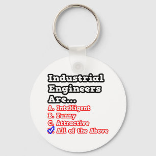 Industrial Ingenjör Quiz...Joke Nyckelring