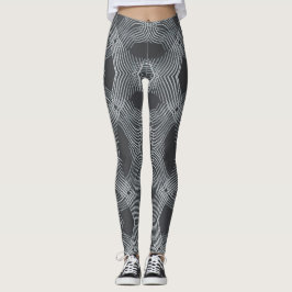 Industrial Kinetic Ripples  Leggings