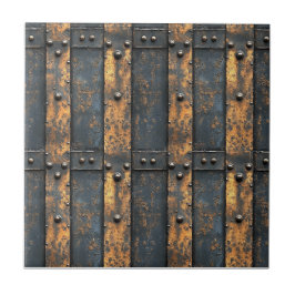 Industrial Metall Rustic Kakelplatta