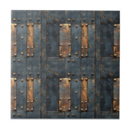 Industrial Metall Rustic Kakelplatta