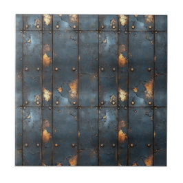 Industrial Metall Rustic Kakelplatta