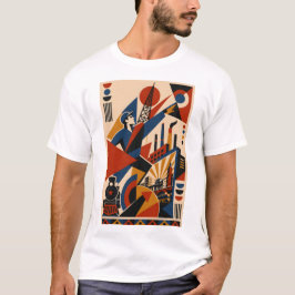 Industrial Revolution – Geometric Art T-Shirt