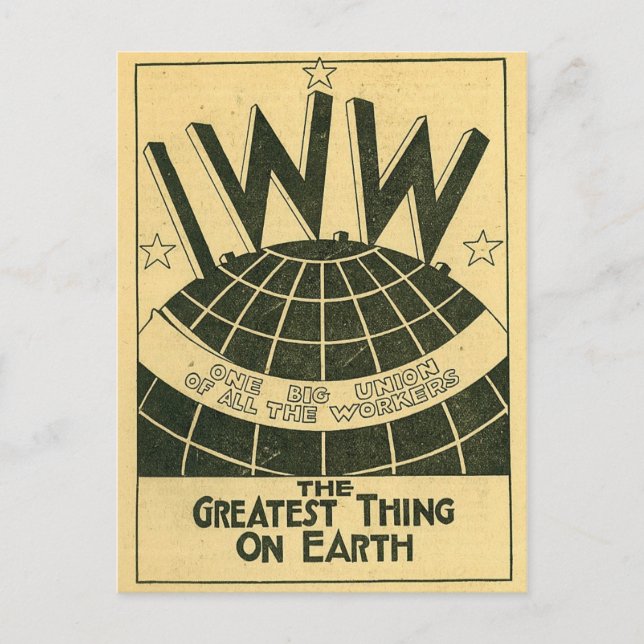 Industriarbetare på World Postcard Vykort (Framsida)
