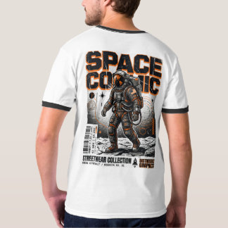 Industriell Astronaut Vektor Art T-Shirt Tryck