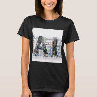 Industriell bokstavsform – AI T Shirt