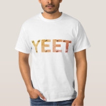 Industriell grå YEET-typografi