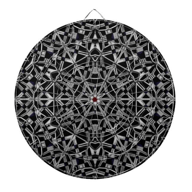 Industriell Mandala  Darttavla (Framsidan)