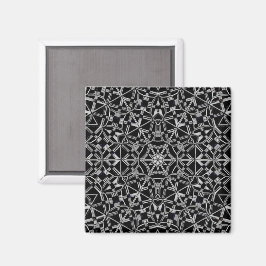 Industriell Mandala Magnet