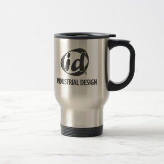 Industriell metalltravel mug för design 15oz resemugg