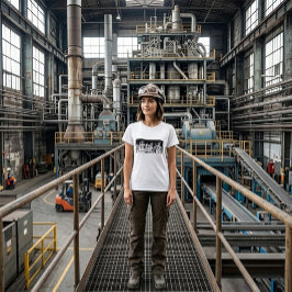 Industriell Metallurgisk Kombinat Kvinnors T Shirt