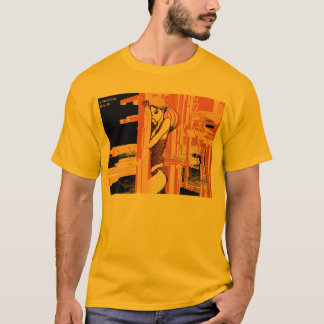 industriell orange tee