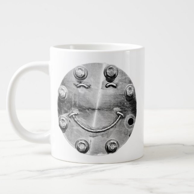 INDUSTRIELL SMILE Jumbo Mugg (Vänster)