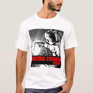 Industriell styrkadesignT-tröja T-shirt