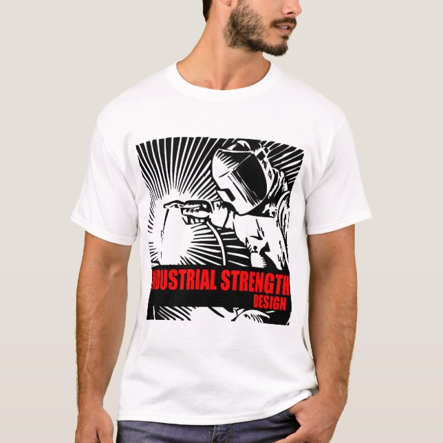 Industriell styrkadesignT-tröja Tröja (Framsida)