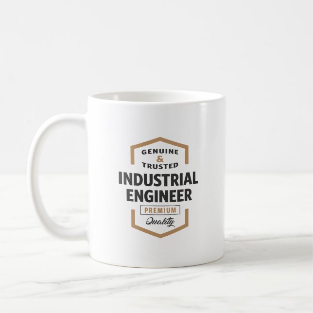 Industriella Ingenjör Logotyp Gift-idéer. Kaffemugg (Vänster)