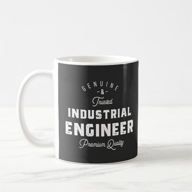 Industriellt ingenjör, coola, ingenjör, ingenjörsv kaffemugg (Vänster)
