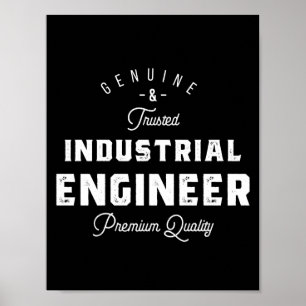 Industriellt ingenjör, coola, ingenjör, ingenjörsv poster