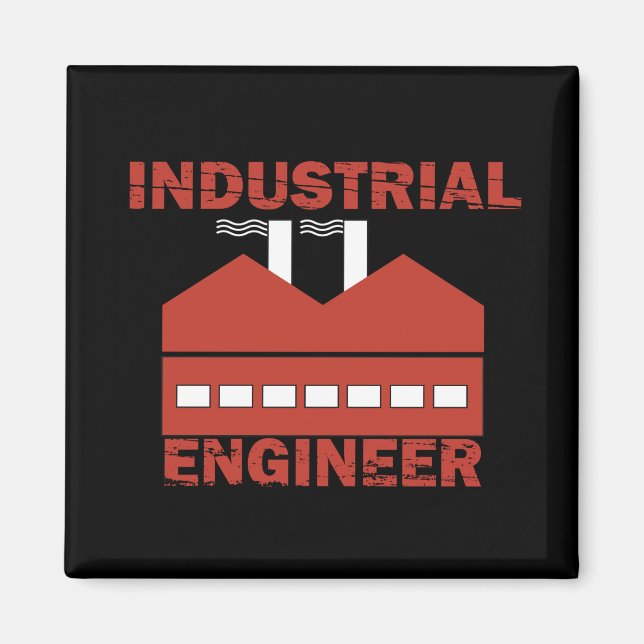 Industriellt ingenjör magnet (Framsidan)