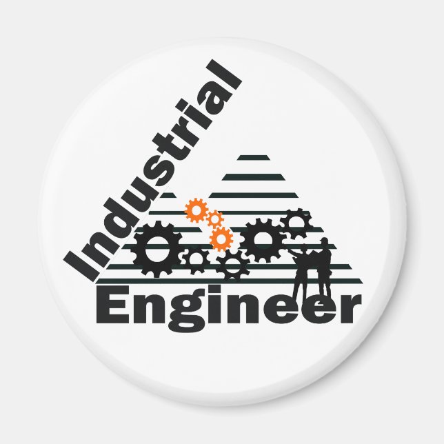 Industriellt ingenjör magnet (Framsidan)