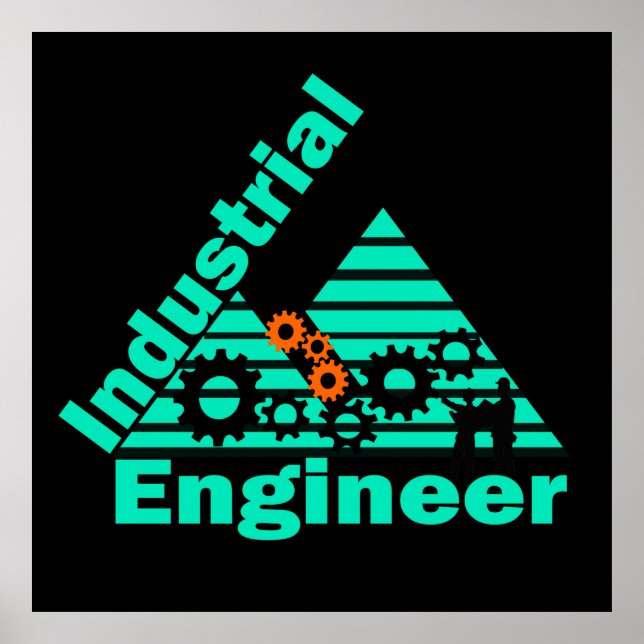 Industriellt ingenjör poster (Framsidan)