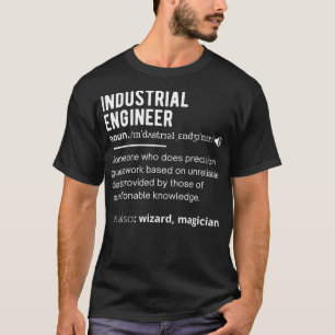 Industriellt Ingenjör Studenten för industriavfall T Shirt