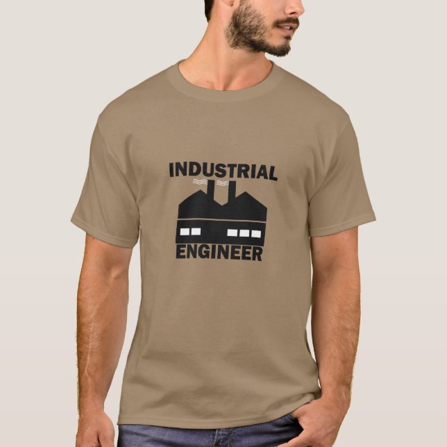 Industriellt ingenjör t shirt (Framsida)