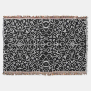 Industriellt Mandala Filt