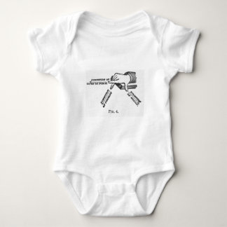 Industriellt mekaniskt iscensätta för vintage tee