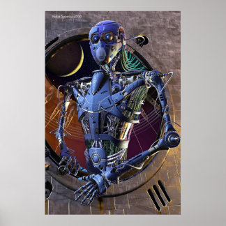 Industriellt porträtt poster