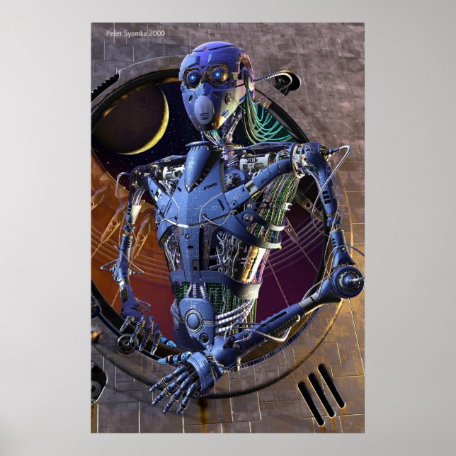 Industriellt porträtt poster (Framsidan)