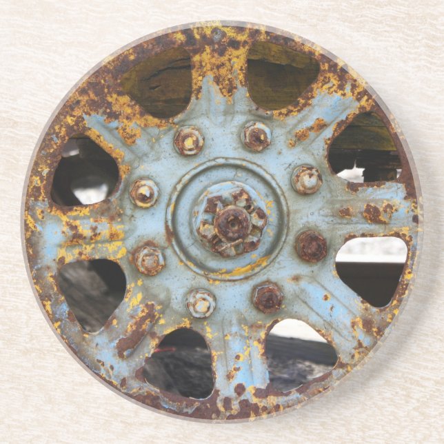 Industriellt rosta: Eker Underlägg Sandsten (Framsidan)