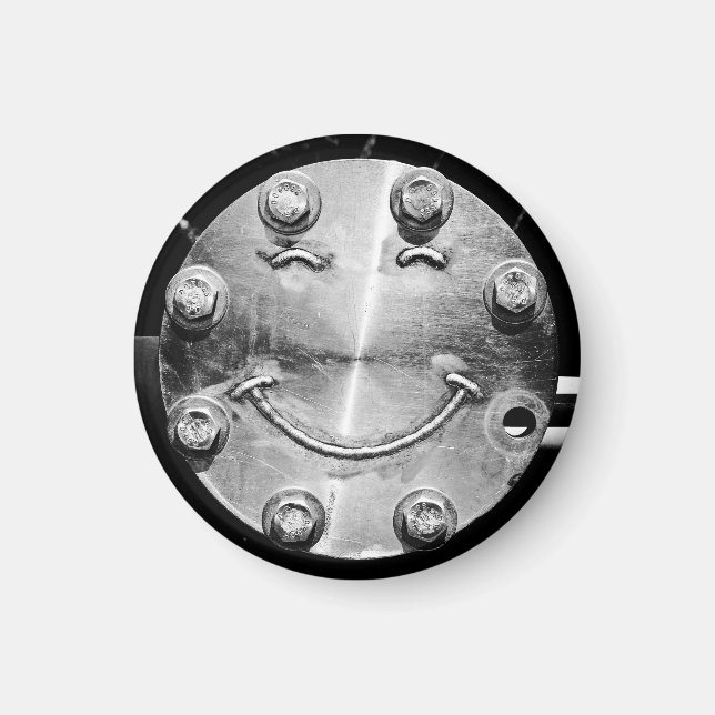 INDUSTRIELLT SMILE Magnet (Framsidan)