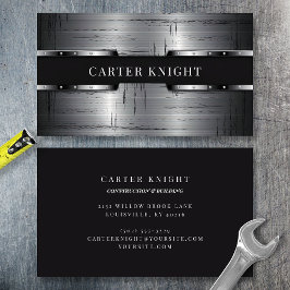 Industriellt sönderfall i Metall Visitkort