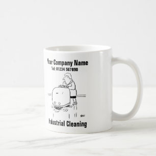 Industriellt Städning Kaffemugg
