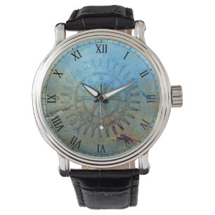 Industriellt Steampunk-redskap Armbandsur