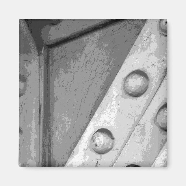 Industriellt tema Digital Art. Magnet (Framsidan)