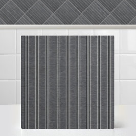 Industriellt zink tunt silver metall pinstripe rut kakelplatta