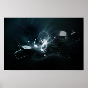 Industrimiljö Poster