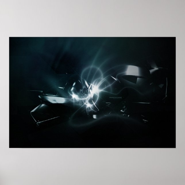 Industrimiljö Poster (Framsidan)