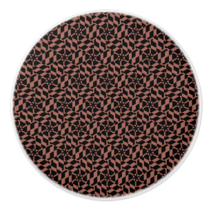 Industrimodern Black & Copper Knopp