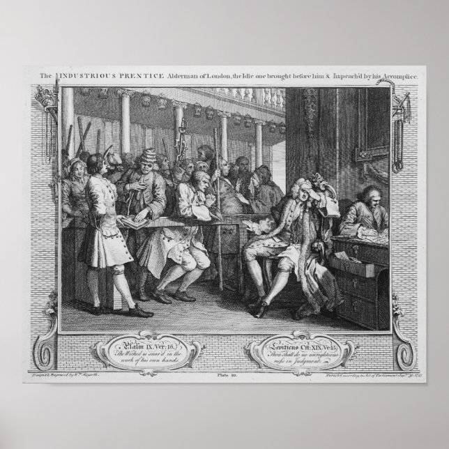 Industrious 'Prentice Alderman of London Poster (Framsidan)