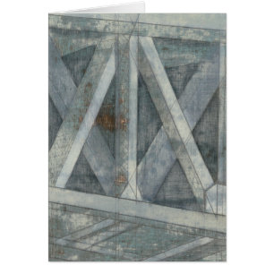 Industristruktur Bridge Hälsningskort