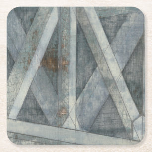Industristruktur Bridge Underlägg Papper Kvadrat
