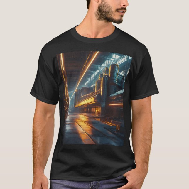 Industrisymfoni: framstegsrapport t shirt (Framsida)