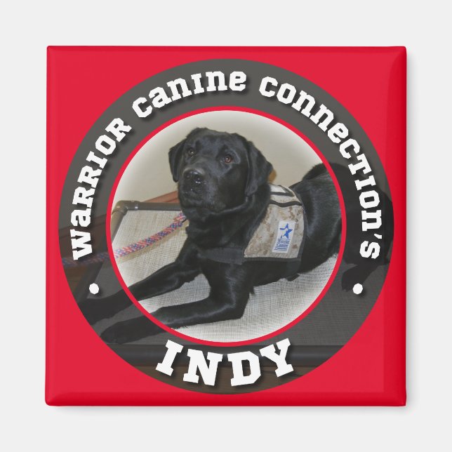 Indy magnet (Framsidan)