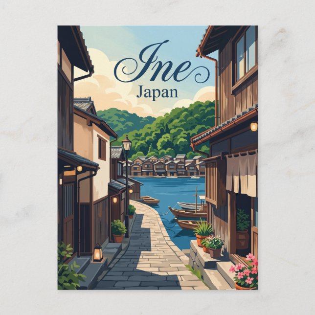 Ine Japan Vykort (Framsida)